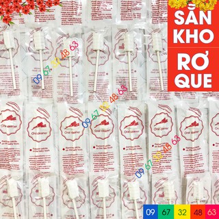 Rơ lưỡi DẠNG QUE 1 CÁI tiện lợi cho mẹ cho bé