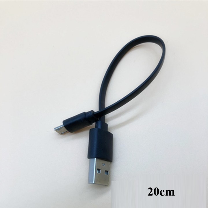 Cáp sạc micro USB 20cm | Cáp sạc Type C