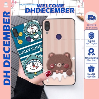 Ốp lưng Xiaomi REDMI 7 / REDMI NOTE 7 in hình gấu K@ws, gấu nâu, dor@emon RẺ- ĐẸP- BỀN