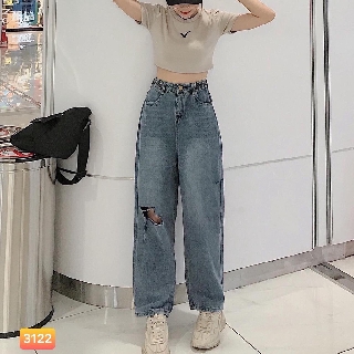siêu hot hit quần baggy rách gối cá tính fom suông cực hot hit cool