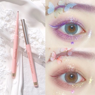 Chì kẻ mắt MAXFINE nét sắc mảnh chống nước lâu trôi Lasting Slim Soft Eyeliner MAXF11