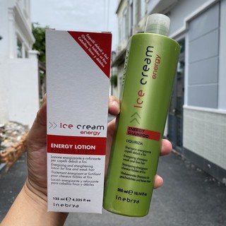 ##chính_hãng_100%_ Bộ dầu gội chống rụng tóc và huyết thanh kích thích mọc tóc Inebrya Lotion Energy 250ml/125ml