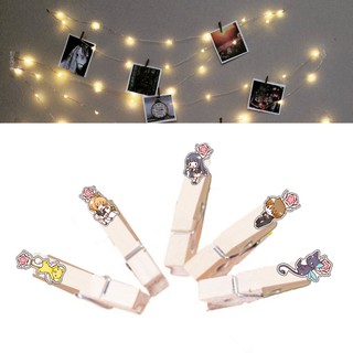 Kẹp ảnh kero CCS KAG12 combo 5 kẹp  kèm dây treo 1m5