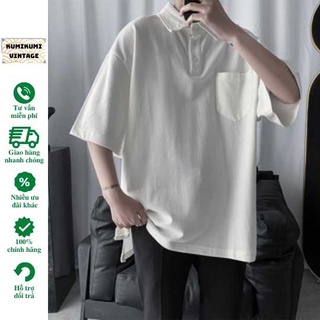 áo polo ngắn tay có cổ cotton- áo lỡ tay siêu đẹp - hottrend 2022 - mang đậm phong cách hàn quốc-A1