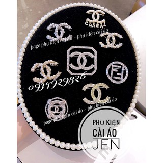 Ghim cài áo đính đá sang trọng ✨