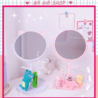 Gương tai mèo để bàn tiện lợi đóng gói chắc chắn