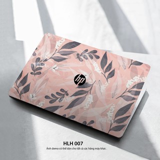 Miếng Dán Skin Laptop Mẫu FLORAL HLH 007 - Decal Dán có cho Dell, Hp, Asus, Lenovo, Acer, MSI, Surface,Vaio, Macbook
