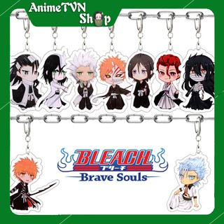 Móc khoá Mica anime Bleach (Sứ Giả Thần Chết) - Nhựa Cứng Acrylic In 2 mặt sắc nét (ảnh thật)