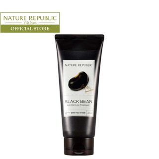 Kem xả ngăn rụng tóc NATURE REPUBLIC Black Bean Anti Hair Loss Treatment 200ml