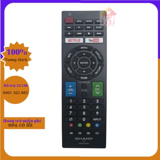 Điều khiển Tivi Sharp GB234WJSA- Netflix Youtube-Hàng loại 1 chất lượng cao