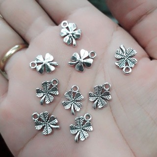 nguyên liệu charm cỏ 4 lá đặc khía 23k / 50 gram - sỉ nguyên liệu handmade giá sỉ
