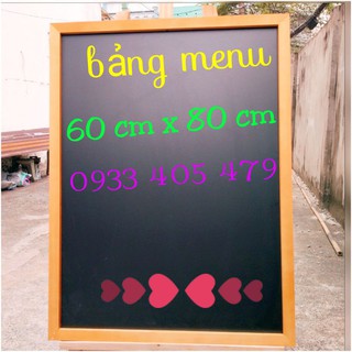 bảng menu (MS07) kích thước 60 cm x 80 cm