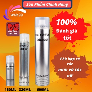 Gôm xịt tóc nam tạo kiểu tóc BUTTERFLY SHADOW keo xịt tóc chính hãng chuẩn loại 1