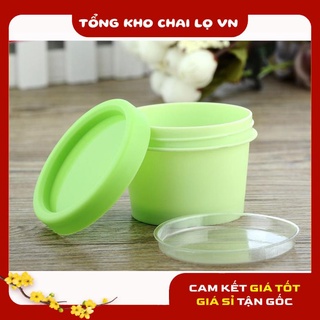 Hủ Đựng Kem ❤ SIÊU RẺ ❤ Hũ Ly Thái 100g , Hũ nhựa chiết mỹ phẩm , phụ kiện du lịch