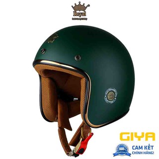 Mũ bảo hiểm 3/4 Royal M20C xanh lính