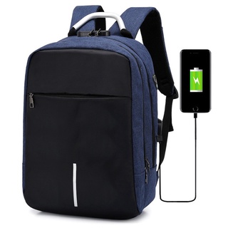 Balo đựng laptop có khóa chống trộm cỡ lớn 16 inch chống nước nhiều ngăn đựng BALO-531