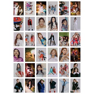 Lomo card 36 ảnh (G)I-DLE - Magazine 1st Look + Nylon + ELLE