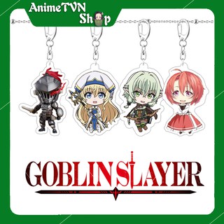 Móc khoá Mica dây xịn anime Goblin Slayer - Nhựa Cứng Acrylic In 2 mặt sắc nét ( ảnh thật )
