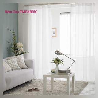 Rèm Voan Trắng Trang Trí Xinh Xắn, Rèm Cửa Sổ, Trang Trí Decor Phòng - THANHMINHCURTAIN