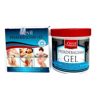 Gel xoa bóp  giảm đau, nhức mỏi khớp Crevil Pferdebalsam Gel 250ml