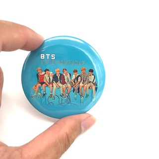 Huy Hiệu BTS - Hình Sắc Nét, Trâm Gài Chắn Chắn