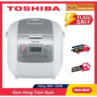 [Mã ELHADEV giảm 4% đơn 300K] Nồi cơm điện tử Toshiba 1 lít RC-10NMFVN(WT) - Hàng chính hãng