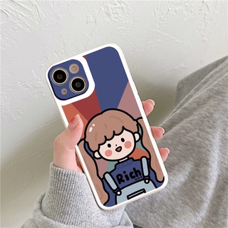 Ốp Iphone hot trend cô gái tóc nâu rich ốp lưng ip 13promax 11 promax 12 pro max 6 6plus 7 plus 8 x xr xsmax