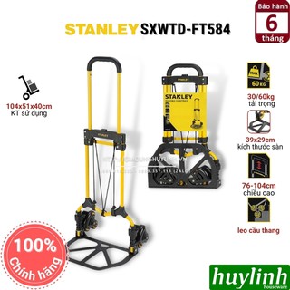 Xe kéo đẩy hàng leo cầu thang Stanley SXWTD-FT584 - 30/60kg