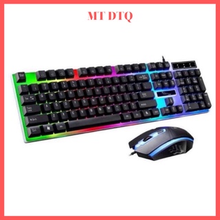 COMBO bàn di chuột và bàn phím có dây G21+(D280) màu TRẮNG hoặc màu ĐEN có led