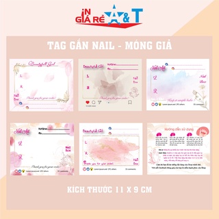 50 TAG GẮN NAILBOX, THẺ GẮN NAILBOX, NHÃN GẮN NAILBOX, BÌA GẮN NAILBOX-M1
