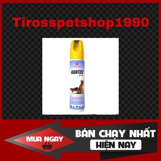 [❌GIÁ SỈ❌] HANTOX Spray Dạng Xịt Chó Mèo - Trị Ve, Ghẻ, Chấy, Rận, Bọ Chét 0 ❤️