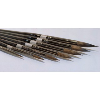 Cọ Bộ Nhọn Sunway B207 Lông Sóc (Bộ 7 Cây)