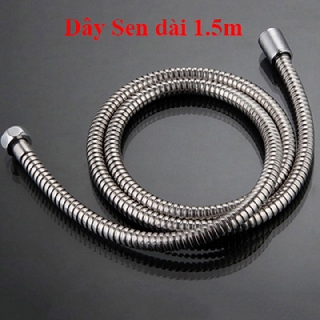 Dây sen , dây cấp nước vòi hoa sen , vòi xịt Inox 304 tiêu chuẩn