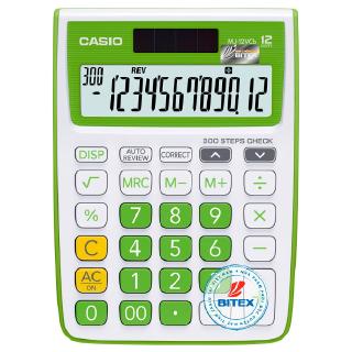Máy Tính Văn Phòng Casio MJ 12VCB-GN