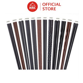 Đũa Hợp Kim Nhám Chống Trơn Chống Mốc Kháng Khuẩn Phong Cách Nhật Bản