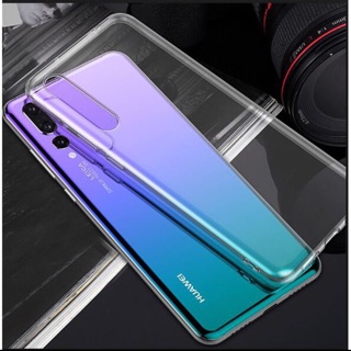 Combo 1 ốp dẻo trong suốt tặng 2 kính cho huawei P20 pro