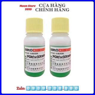 Combo 2 chai tinh chất mọc tóc ngăn rụng tóc Sato Nhật Bản Chính Hãng - chai 30ml