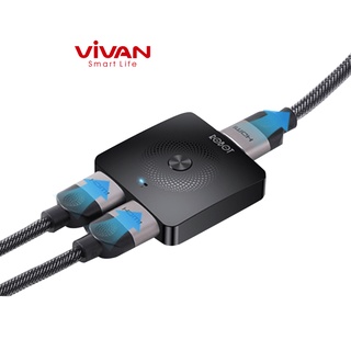 HUB Chuyển Đổi HDMI Switch/ Splitter Hai Chiều VIVAN HM103 - Kết Nối Cổng HDMI Máy Tính PS4 Đầu Thu TV