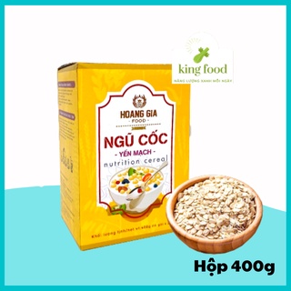 Ngũ Cốc Yến Mạch Hoàng Gia Thơm Ngon Hàng Chính Hãng 100% - Hộp 400g (16 gói x 25g)