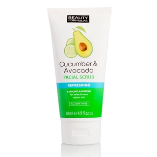 Sữa rửa mặt bơ và dưa leo tẩy tế bào chết Cucumber &amp; Avocado Facial Scrub - 150ml