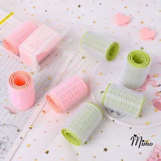 Bộ lô cuốn tóc tạo kiểu tự dính cao cấp tiện dụng uốn tóc thay đổi kiểu mái bay, phồng chân tóc, uốn cụp đủ kích thước
