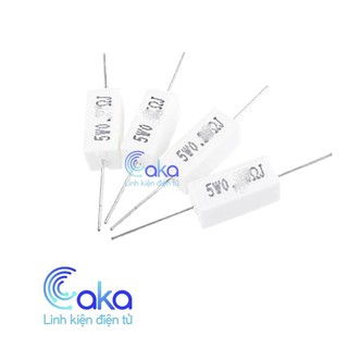 LKDT Điện trở 5W 2.2R 3.3R 4.7R 10R 100R 220R 470R 560R 1K 39K