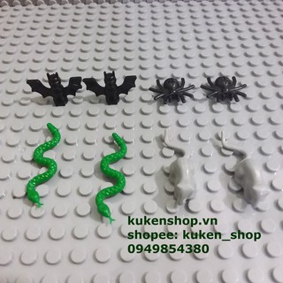 Minifigures Các Động Vật Rắn Chuột Nhện Dơi NO.270 - Phụ Ki