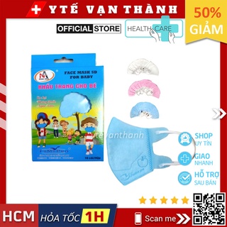 ✅ Khẩu Trang 5D Trẻ Em Famapro 5D 3 lớp kháng khuẩn cho bé -VT0630