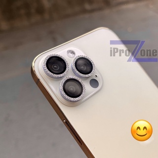 Khung gắn đá bảo vệ camera cho 13 , 13 Pro Max , Gắn đá kim cương trang trí camera 13 Pro Max siêu Kute