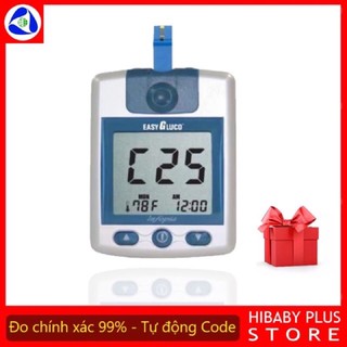 Máy thử đường huyết Easy Gluco-kèm 25 que + 25 kim chích ( MADE IN KOREA)