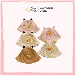 Mũ nón / cói cho bé yêu, bé gái, trẻ em (1-2y) - LunaKids [Ảnh thật]