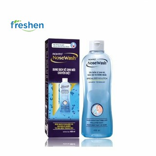 Rohto NoseWash Dung dịch vệ sinh mũi 400ml ( không kèm bình thay thế)