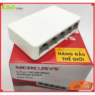 Switch chia mạng 5 cổng Mercury