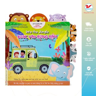 Sách - Cùng Khám Phá: Bước Vào Rừng Rậm (Song Ngữ Anh Việt)